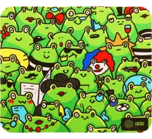 Коврик для мыши Cactus Frogs 300x250x3мм (CS-MPC-D09M)