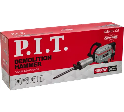 Отбойный молоток P.I.T. GSH65-C5 1800Вт