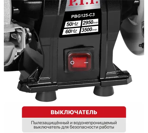 Станок заточной P.I.T. PBG125-C3