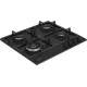 Газовая варочная поверхность Indesit THPM 642 WS/BL/I черный