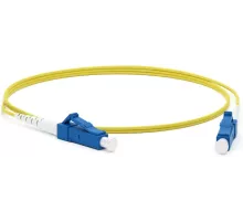 Патч-корд Hyperline FC-S2-9-LC/UR-LC/UR-H-1M-LSZH-YL FC-S2-9-LC/UR-LC/UR-H-1M 1x9/125 OS2 LC simplex-LC simplex 1м LSZH желтый