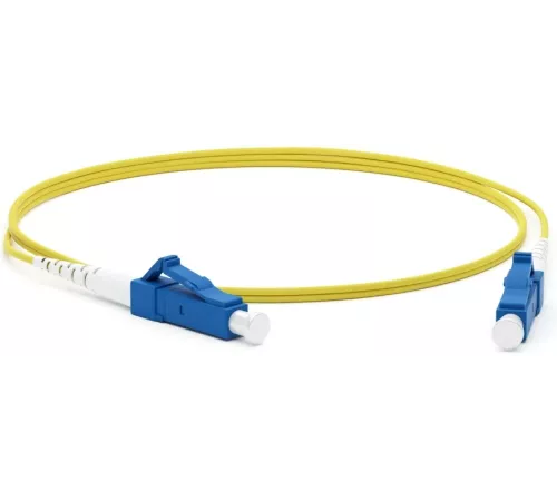 Патч-корд Hyperline FC-S2-9-LC/UR-LC/UR-H-1M-LSZH-YL FC-S2-9-LC/UR-LC/UR-H-1M 1x9/125 OS2 LC simplex-LC simplex 1м LSZH желтый