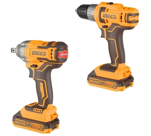Набор электроинструмента Ingco Industrial COSLI230702 в компл.:2инструм. Набор электроинструмента Ingco Industrial COSLI230702 в компл.:2инструм.