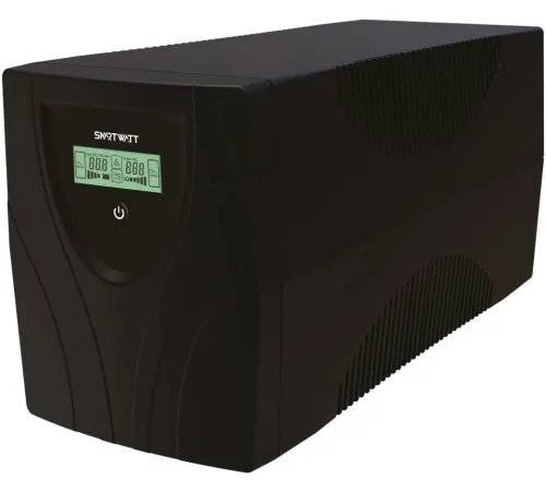 Источник бесперебойного питания Smartwatt UNI PRO LCD 1000 700Вт 1000ВА черный Источник бесперебойного питания Smartwatt UNI PRO LCD 1000 700Вт 1000ВА черный