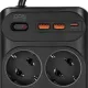 Сетевой фильтр-удлинитель PowerCom SP-10 USB2A1CB 3.0M