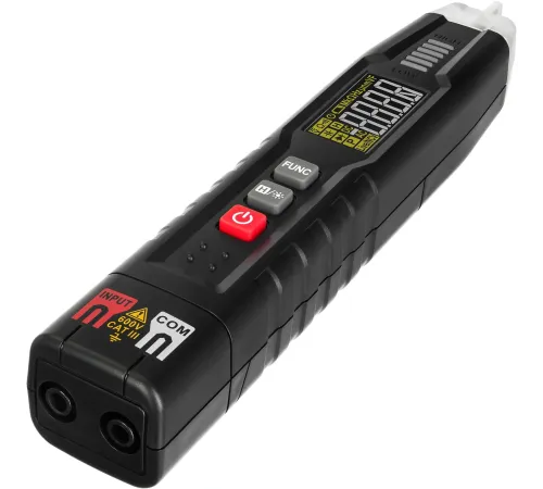 Мультиметр Ermenrich Zing TC12 цифровой черный (82979) Мультиметр Ermenrich Zing TC12 цифровой черный (82979)