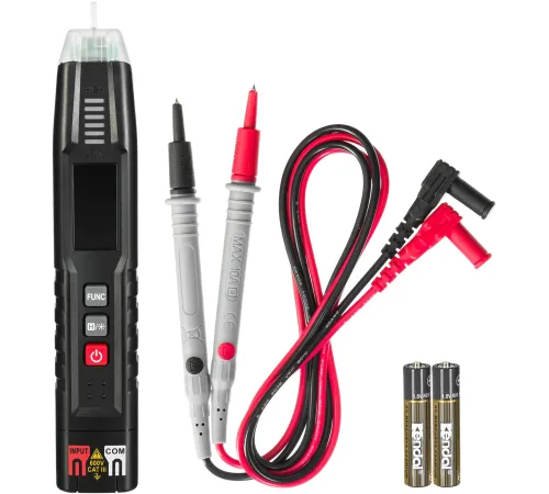 Мультиметр Ermenrich Zing TC12 цифровой черный (82979) Мультиметр Ermenrich Zing TC12 цифровой черный (82979)