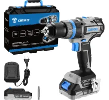 Дрель-шуруповерт Deko ZKCID20V аккум. патрон:быстрозажимной (084-1037)