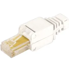 Коннектор Lanmaster полевой (LAN-TMP-S5E) FTP кат.5E RJ45 белый (упак.:1шт)