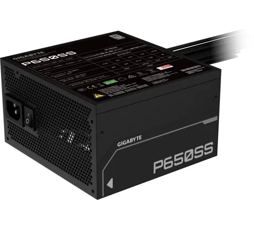 Блок питания Gigabyte ATX 650W GP-P650SS 80+ silver (20+4pin) APFC 120mm fan 6xSATA RTL