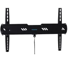 Кронштейн для ТВ KROMAX Ultra Slim-100 black (max VESA 600x400 мм, настенный, фиксированный, max 55 кг) (90651)