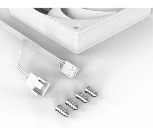 Вентилятор для корпуса ID-COOLING AS-120-W TRIO (3 pcs, 120mm, 2000rpm, 58.0 CFM, 27.2 дБ, PWM 4-pin, white) (AS-120-W TRIO)