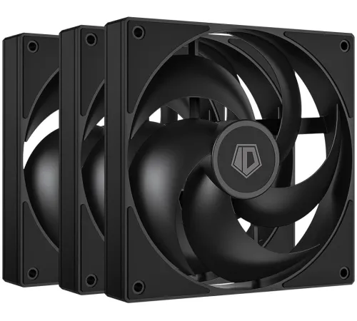 Вентилятор для корпуса ID-COOLING AS-120-K TRIO (3 pcs, 120mm, 2000rpm, 58.0 CFM, 27.2 дБ, PWM 4-pin, black) (AS-120-K TRIO) Вентилятор для корпуса ID-COOLING AS-120-K TRIO (3 pcs, 120mm, 2000rpm, 58.0 CFM, 27.2 дБ, PWM 4-pin, black) (AS-120-K TRIO)