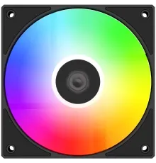 Вентилятор для корпуса ID-COOLING AS-120-ARGB-K (120mm, 2000rpm, 58.0 CFM, 27.2 дБ, PWM 4-pin, ARGB, black) (AS-120-ARGB-K)