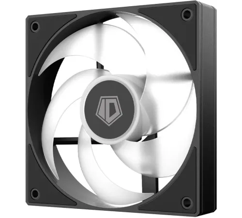 Вентилятор для корпуса ID-COOLING AS-120-ARGB-K TRIO (3 pcs, 120mm, 2000rpm, 58.0 CFM, 27.2 дБ, PWM 4-pin, ARGB, black) (AS-120-ARGB-K TRIO)