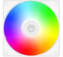 Вентилятор для корпуса ID-COOLING AS-120-ARGB-W (120mm, 2000rpm, 58.0 CFM, 27.2 дБ, PWM 4-pin, ARGB, white) (AS-120-ARGB-W)