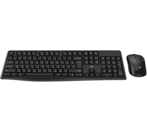 Клавиатура + мышь Оклик S260W клав:черный мышь:черный USB беспроводная Multimedia (2066170)