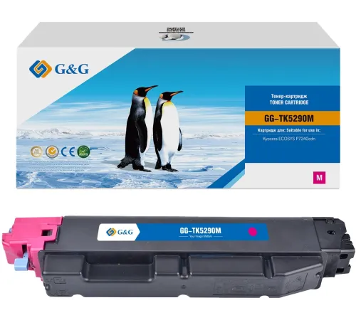 Картридж лазерный G&G GG-TK5290M TK5290M пурпурный (13000стр.) для Kyocera ECOSYS P7240cdn Картридж лазерный G&G GG-TK5290M TK5290M пурпурный (13000стр.) для Kyocera ECOSYS P7240cdn
