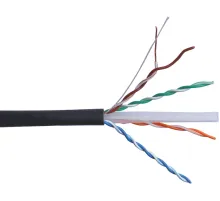 Кабель информационный Lanmaster TWT-6UTP-UNV кат.6 UTP 4 пары 23AWG LSZH универсальный 305м черный