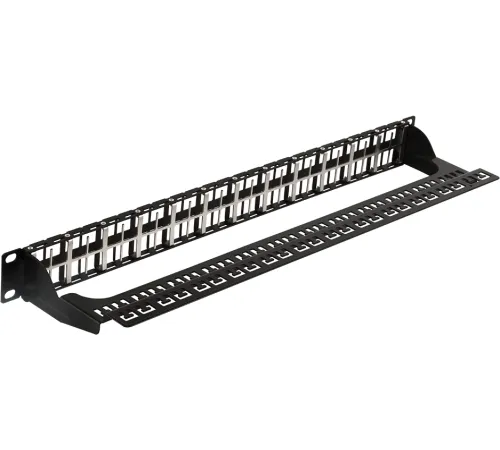 Патч-панель наборная Lanmaster LAN-PPC48OK-UTP 19" 1U 48xRJ45 UTP Патч-панель наборная Lanmaster LAN-PPC48OK-UTP 19" 1U 48xRJ45 UTP