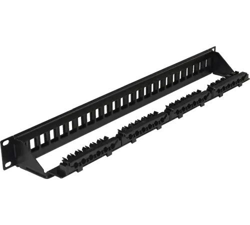 Патч-панель наборная Lanmaster LAN-PPN24OK-UTP 19" 1U 24xRJ45 UTP Патч-панель наборная Lanmaster LAN-PPN24OK-UTP 19" 1U 24xRJ45 UTP