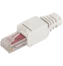 Коннектор Lanmaster LAN-TMP-S6 полевойRJ45 кат.6 STP бел. (упак.:1шт)