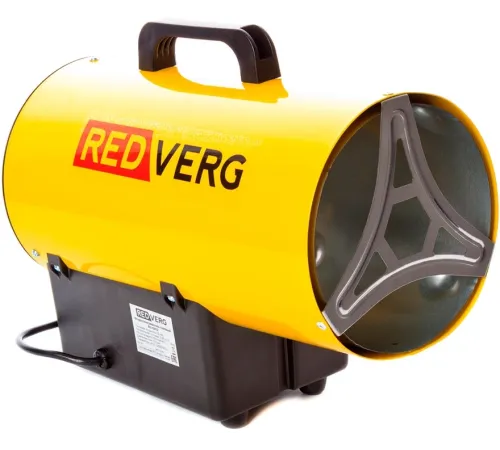 Тепловая пушка газовая RedVerg RD-GH12 1200Вт желтый/черный Тепловая пушка газовая RedVerg RD-GH12 1200Вт желтый/черный