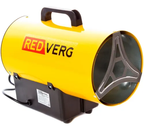 Тепловая пушка газовая RedVerg RD-GH17 1700Вт желтый/черный Тепловая пушка газовая RedVerg RD-GH17 1700Вт желтый/черный