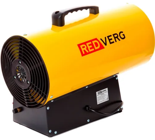Тепловая пушка газовая RedVerg RD-GH33 3300Вт желтый/черный Тепловая пушка газовая RedVerg RD-GH33 3300Вт желтый/черный