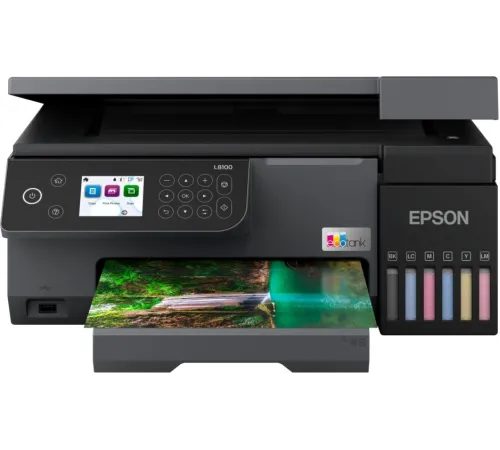 МФУ струйный Epson EcoTank L8100 (C11CK94***) A4 черный МФУ струйный Epson EcoTank L8100 (C11CK94***) A4 черный