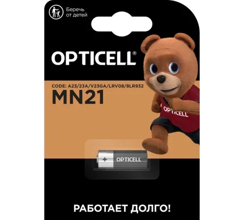 Батарея Opticell Specialty MN21 AAA (1шт) блистер Батарея Opticell Specialty MN21 AAA (1шт) блистер