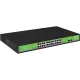 Коммутатор Digma DSP224G-2S-R400 (L2) 24x1Гбит/с 2SFP 24PoE 24PoE+ 2PoE++ 400W неуправляемый