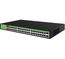 Коммутатор Digma DSP248G-2S-R800 DSP248G-2S-R800 V1 (L2) 48x1Гбит/с 2SFP 48PoE 48PoE+ 4PoE++ 800W неуправляемый