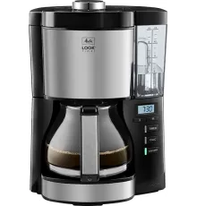 Кофеварка капельная Melitta 1025-18 1000Вт черный/нержавеющая сталь
