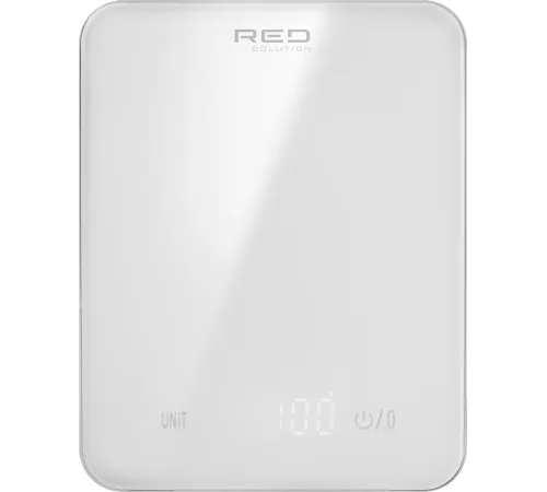 Весы кухонные электронные Red Solution SM732 макс.вес:10кг белый