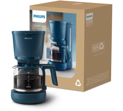 Кофеварка капельная Philips HD7411/70 синий