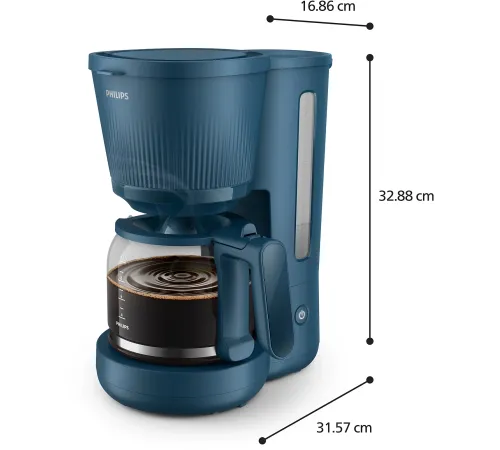 Кофеварка капельная Philips HD7411/70 синий