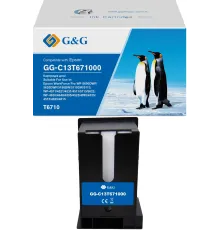 Бункер G&G GG-C13T671000 (C13T671000) для Epson WorkForce WF-5690DWF/5620DWF/5190DW/5110DW/5113