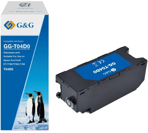 Бункер G&G GG-T04D0 (T04D0) для Epson EcoTanK ET-7700/7750/L7188