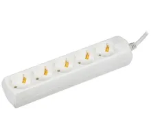 Iek WYP10-10-05-05-Z-G Удлинитель У05 5 мест 2P+PE/5м 3х1мм2 10А/250В GENERICA