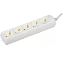 Iek WYP10-10-05-D15-Z-G Удлинитель У05 5 мест 2P+PE/1,5м 3х1мм2 10А/250В GENERICA