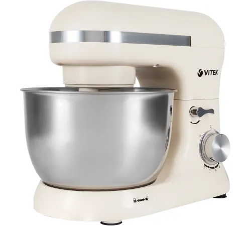 Миксер планетарный Vitek VT-PM0110 1500Вт кремовый