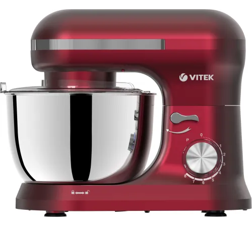 Миксер планетарный Vitek VT-PM0111 1500Вт вишневый Миксер планетарный Vitek VT-PM0111 1500Вт вишневый
