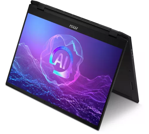 Ноутбук MSI Summit A16 AI+ A3HMTG-084RU Ryzen AI 9 365 32Gb SSD2Tb AMD Radeon 16" IPS Touch QHD+ (2560x1600) Windows 11 black WiFi BT Cam (9S7-159K21-084)