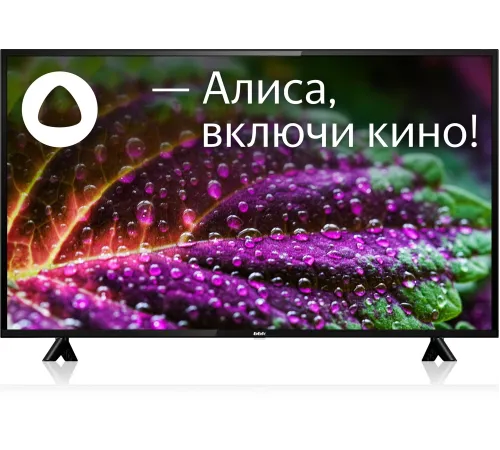 Телевизор LED BBK 43" 43LEX-7258/FTS2C (B) Яндекс.ТВ черный FULL HD 50Hz DVB-T2 DVB-C WiFi Smart TV (RUS)