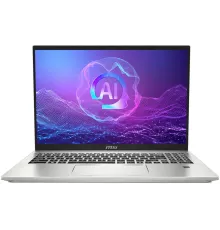 Ноутбук MSI Prestige Prestige A16 AI+ A3HMG-083RU Ryzen AI 9 365 32Gb SSD1Tb AMD Radeon 16" OLED UHD+ (3840x2400) Windows 11 silver WiFi BT Cam (9S7-159K32-083)