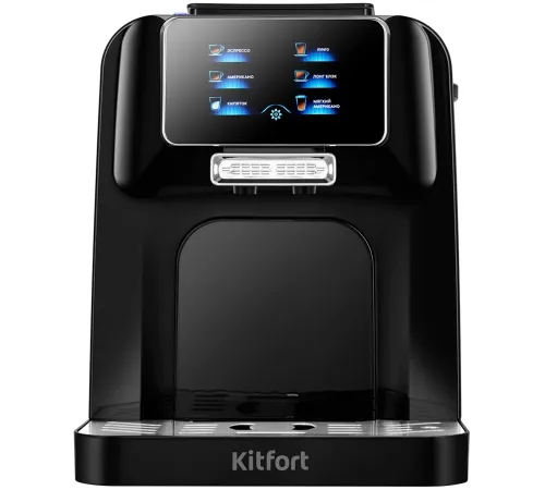Кофемашина Kitfort КТ-7424 1480Вт черный