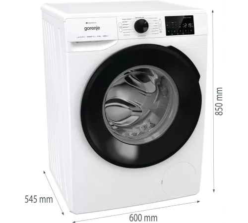 Стиральная машина Gorenje WGPNEI84A1SW класс: A-30% загр.фронтальная макс.:8кг белый