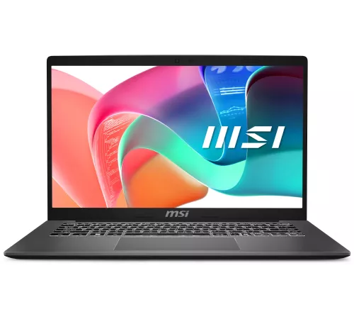 Ноутбук MSI Modern 14 F13MG-208RU Core i7 1355U 16Gb SSD512Gb Intel Iris Xe graphics 14" IPS FHD (1920x1080) Windows 11 Professional grey WiFi BT Cam (9S7-14S121-208)