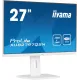 Монитор Iiyama 27" ProLite XUB2797QSN-W1 белый IPS LED 1ms 16:9 HDMI M/M матовая HAS Piv 1300:1 250cd 178гр/178гр 2560x1440 100Hz DP Quad HD 2K (1440p) USB 6.1кг